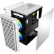 Корпус Powercase Mistral Micro T3W, Tempered Glass, Mesh, 2x 140mm + 1х 120mm 5-color fan, белый, mATX  (CMIMTW-L3)