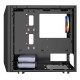 Корпус Powercase Alisio Micro X3B, Tempered Glass, 1х 120mm +2x 140mm 5-color fan, чёрный, mATX  (CAMIB-L3)