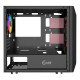 Корпус Powercase Alisio Micro X3B, Tempered Glass, 1х 120mm +2x 140mm 5-color fan, чёрный, mATX  (CAMIB-L3)