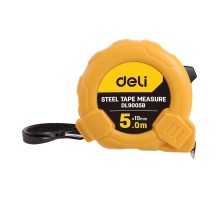 Измерительный и разметочный инструмент Deli Рулетка Deli DL9005B 5м*19мм, метрическая, ударопрочный корпус
