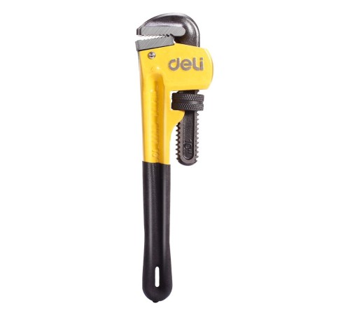 Ключи Deli Трубный ключ Стиллсона Deli DL2510 240мм,максимальное открытие 33мм, Cr-Mo + углеродистая сталь Ключи Deli Трубный ключ Стиллсона Deli DL2510 240мм,максимальное открытие 33мм, Cr-Mo + углеродистая сталь