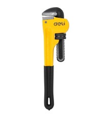 Ключи Deli Трубный ключ Стиллсона Deli DL2512 265мм, максимальное открытие 42мм, Cr-Mo + углеродистая сталь