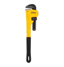 Ключи Deli Трубный ключ Стиллсона Deli DL2518 410мм, максимальное открытие 60мм, Cr-Mo + углеродистая сталь