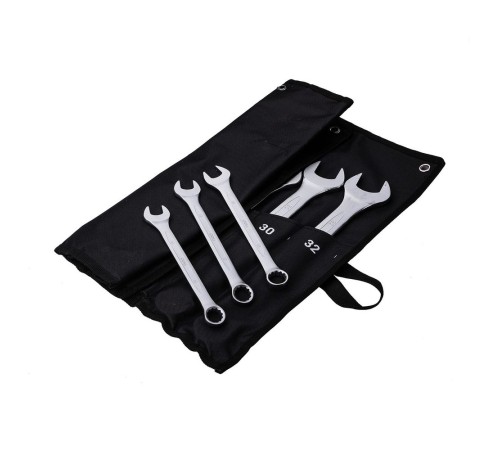 Ключи Deli Набор комбинированных гаечных ключей 14 шт Deli DL130014B размеры 10,11,12,13,14,16,17,18,19,21,24,27,30,32мм, матовая хромированная поверхность, чехол из ткани Оксфорд Ключи Deli Набор комбинированных гаечных ключей 14 шт Deli DL130014B размеры 10,11,12,13,14,16,17,18,19,21,24,27,30,32мм, матовая хромированная поверхность, чехол из ткани Оксфорд