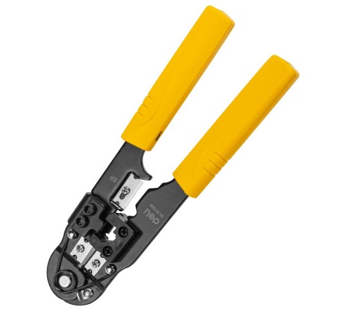 Инструмент обжимной Deli Обжимные клещи RJ45 Deli DL381008 205мм, зачистка проводов, кусачки и обжимной инструмент 3-в-1 Инструмент обжимной Deli Обжимные клещи RJ45 Deli DL381008 205мм, зачистка проводов, кусачки и обжимной инструмент 3-в-1