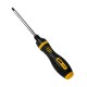 Двухсторонняя отвертка с трещеткой Deli DL626011  PH2+SL6x180мм, сталь CrV, длина 180-230мм, диаметр хвостовика 6,3мм