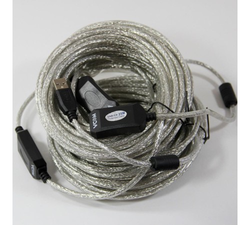 Адаптер USB2 AM-AF 25M VUS7049-25M VCOM Адаптер USB2 AM-AF 25M VUS7049-25M VCOM