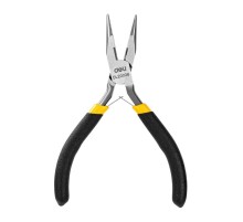 Удлиненные мини-пассатижи Deli DL20026  125мм, прорезиненная двухкомпонентная ручка