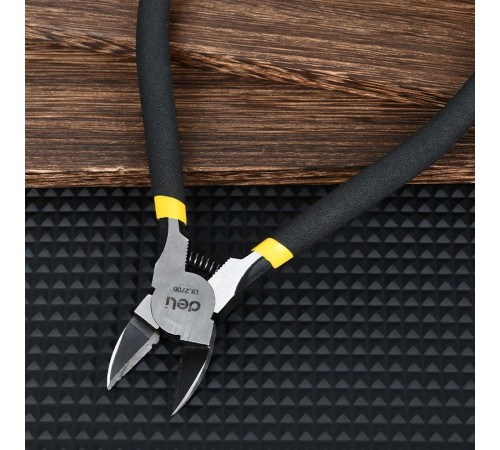 Бокорезы Deli DL2706 160мм, сталь 55С, противоскользящая ручка