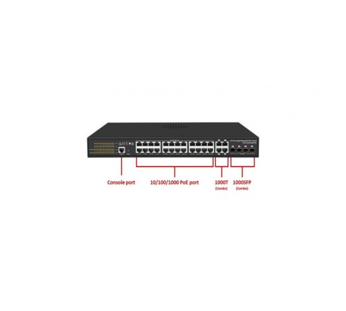 Коммутатор AirLive POE-GSH2404M-400