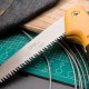 Садовая пила складная Deli DL580618  180мм, сталь 65MN, шаг зубьев 7 TPI, обрезиненая ручка, шлифовка зубов с 3-х сторон, двухрядное распределение кромок
