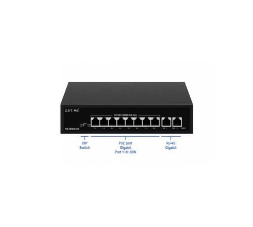 Коммутатор Ethernet AirLive POE-GSH820-120 AT