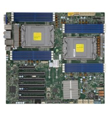 Материнская плата Supermicro Motherboard 2xCPU X12DAI-N6 3rd Gen Xeon Scalable TDP 270W/16xDIMM/ C621A RAID 0/1/5/10/2x1Gb/5xPCIex16/2xM.2(Bulk) (MBD-X12DAI-N6-B)