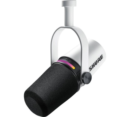 Цифровой динамический микрофон Shure MV7+-W