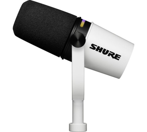 Цифровой динамический микрофон Shure MV7+-W