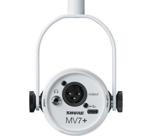 Цифровой динамический микрофон Shure MV7+-W