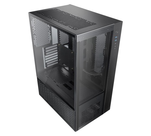 PAEAN PREMIUM 0R20B00208, black, Aluminum, ATX/MICRO ATX/MINI-ITX, USB3.0x2, Type Cx1, HD Audiox1