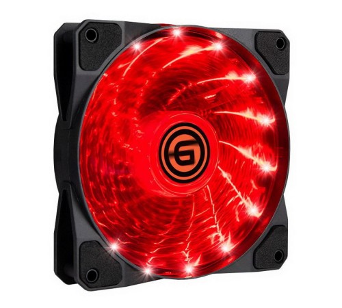 Вентилятор LED 12LR15 (красный) (708302) Вентилятор LED 12LR15 (красный) (708302)