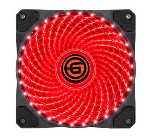 Вентилятор LED 12LR33 (красный) (808309) Вентилятор LED 12LR33 (красный) (808309)