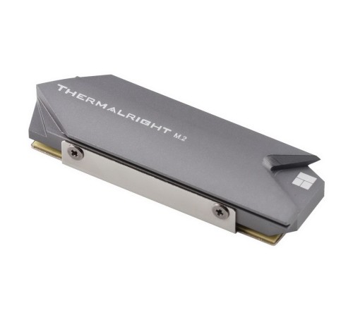 Радиатор Thermalright Радиатор для M.2 SSD Thermalright 2280, 75x23х12 мм, серый (002189)
