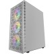 Корпус Powercase Mistral Z4С White, Tempered Glass, Mesh, 4x 120mm 5-color LED fan, белый, ATX  (CMIZ4CW-L4)