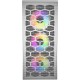 Корпус Powercase Mistral Z4С White, Tempered Glass, Mesh, 4x 120mm 5-color LED fan, белый, ATX  (CMIZ4CW-L4)
