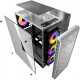 Корпус Powercase Mistral Z4С White, Tempered Glass, Mesh, 4x 120mm 5-color LED fan, белый, ATX  (CMIZ4CW-L4)