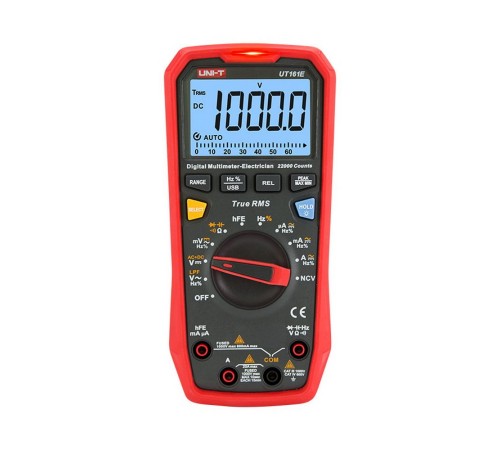 Мультиметр цифровой с функцией True RMS 00-00007287 UT161E