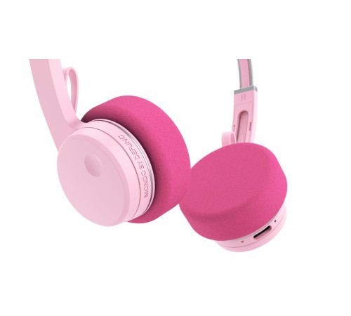 Накладные Bluetooth наушники Mondo by Defunc Freestyle On-Ear. Цвет: Розовый [Pink]