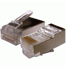 Коннектор Lanmaster (TWT-PL45/S-8P8C-6A) FTP кат.6A RJ45 (упак.:100шт)