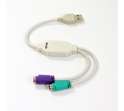 Адаптер USB 2PS/2 VUS7057 VCOM Адаптер USB 2PS/2 VUS7057 VCOM