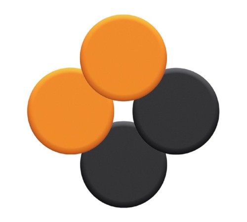 Амбушюры для наушников Freestyle On-Ear. Цвет: Оранжевый/Черный [Orange/Black]