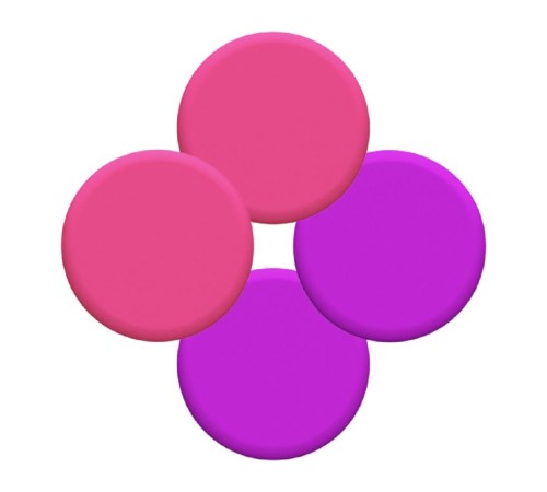 Амбушюры для наушников Freestyle On-Ear. Цвет: Фиолетовый/Розовый [Purple/Pink]