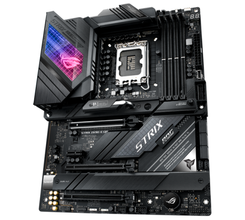 Материнская плата Asus ROG STRIX Z690-E GAMING WIFI Soc-1700 Intel Z690 4xDDR5 ATX AC`97 8ch(7.1) 2.5Gg RAID+HDMI+DP