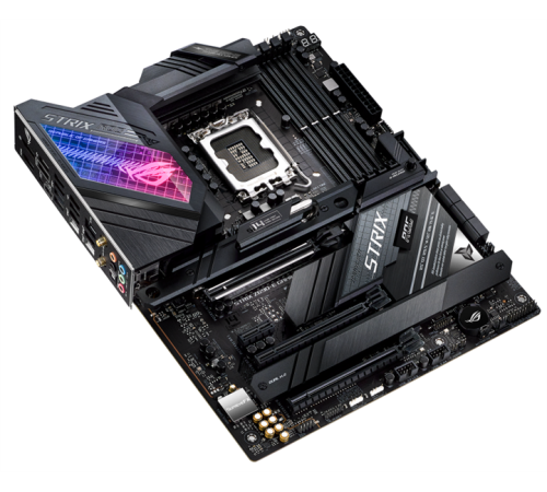 Материнская плата Asus ROG STRIX Z690-E GAMING WIFI Soc-1700 Intel Z690 4xDDR5 ATX AC`97 8ch(7.1) 2.5Gg RAID+HDMI+DP