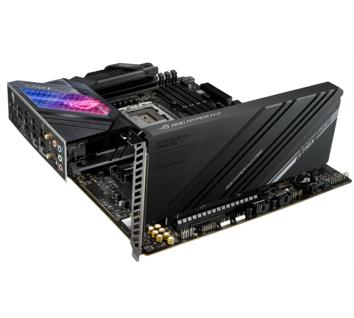 Материнская плата Asus ROG STRIX Z690-E GAMING WIFI Soc-1700 Intel Z690 4xDDR5 ATX AC`97 8ch(7.1) 2.5Gg RAID+HDMI+DP