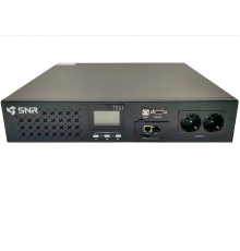 Источник бесперебойного питания Line-Interactive SNR LIRM 1000ВА/800Вт (PF-0.8), 1ф:1ф (220-240В), 24В (DC) (2x9Ач) (чистый синус на выходе)