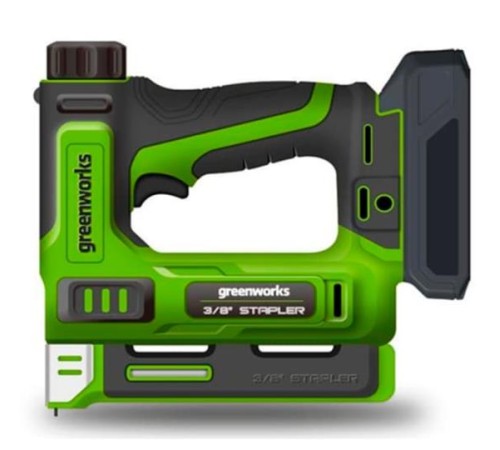 Greenworks G24CS10 Степлер аккумуляторный Greenworks, Арт. 3400107, 24V, без АКБ и ЗУ [3400107]