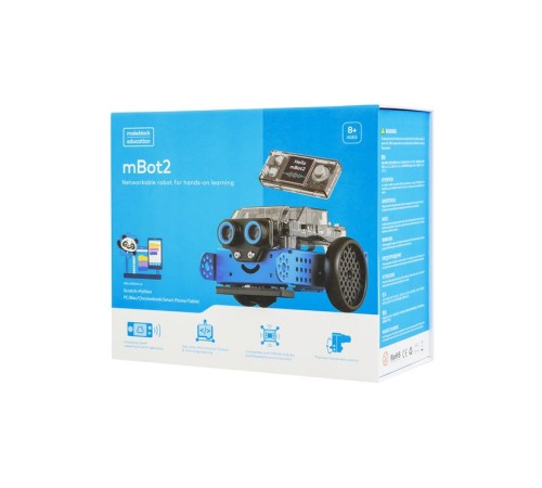 Учебно-методический комплект для изучения робототехники и подготовки к соревнованиям Makeblock mBot2 Plus