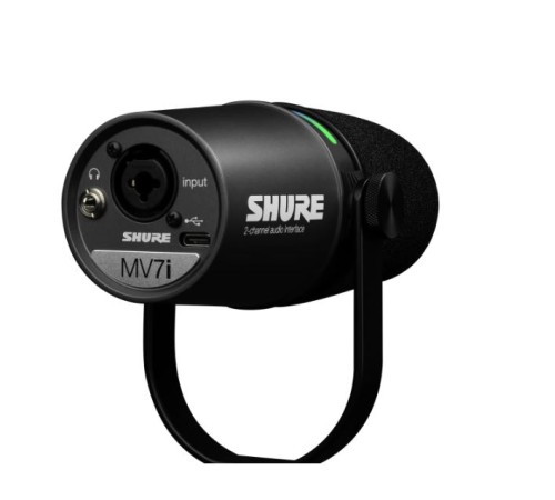 Цифровой USB-микрофон Shure MV7i