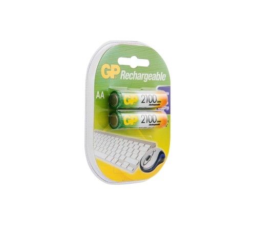 Аккумулятор GP 210AAHC AA NiMH 2100mAh (2шт) Аккумулятор GP 210AAHC AA NiMH 2100mAh (2шт)