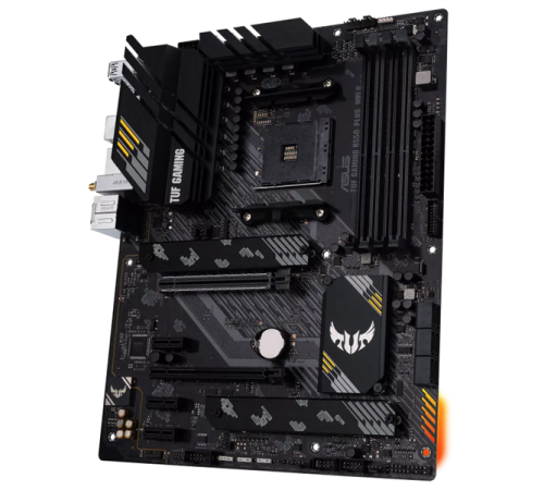 Материнская плата Asus TUF GAMING B550-PLUS WIFI II Soc-AM4 AMD B550 4xDDR4 ATX AC`97 8ch(7.1) 2.5Gg RAID+HDMI+DP