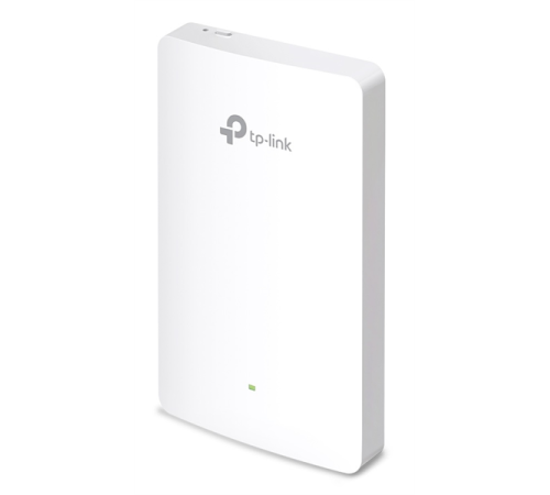 Сетевое оборудование TP-Link EAP615-WALL, AX1800 Встраиваемая в стену двухдиапазонная точка доступа WiFi 6, 1 гиг. Uplink + 3 Dounlink порта RJ45, до 574 Мбит/с на 2,4 ГГц + до 1201 Мбит/с на 5 ГГц, PoE 802.3at/af (EAP615-Wall)