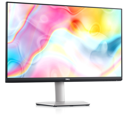 Монитор Dell 27" S2722DC черный IPS LED 4ms 16:9 HDMI M/M матовая HAS Pivot 1000:1 350cd 178гр/178гр 2560x1440 Ultra HD 2K (1440p) 4.27кг