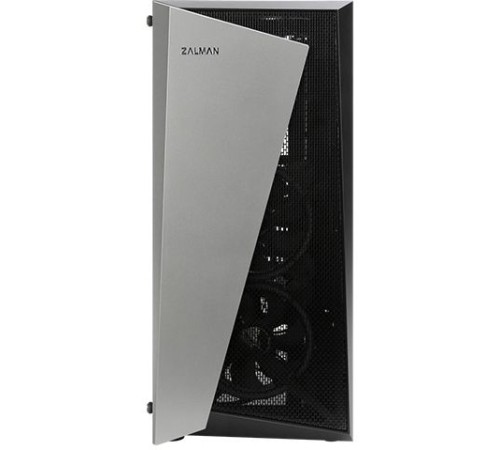 Корпус Zalman S4 Plus черный без БП ATX 5x120mm 2xUSB2.0 1xUSB3.0 audio bott PSU