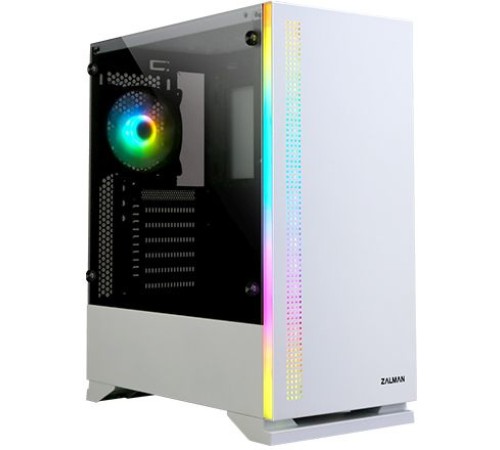 Корпус Zalman S5 белый без БП ATX 6x120mm 2x140mm 2xUSB2.0 1xUSB3.0 audio bott PSU