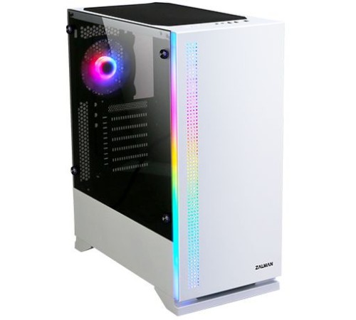 Корпус Zalman S5 белый без БП ATX 6x120mm 2x140mm 2xUSB2.0 1xUSB3.0 audio bott PSU