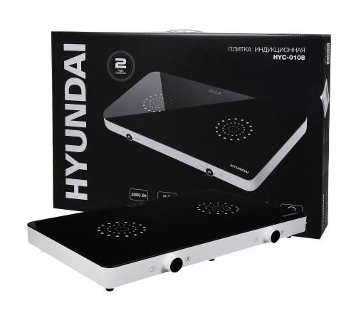 Плита Индукционная Hyundai HYC-0108 белый стеклокерамика (настольная) Плита Индукционная Hyundai HYC-0108 белый стеклокерамика (настольная)