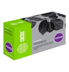 Картридж лазерный Cactus CS-TN3430 TN-3430 черный (3000стр.) для Brother HL L5000/5100/5200/6250/6300/6400