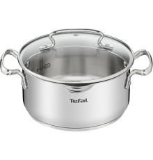 Кастрюля Tefal Duetto+ G7194455 2.7л. d=20см (с крышкой) серебристый (2100113151)